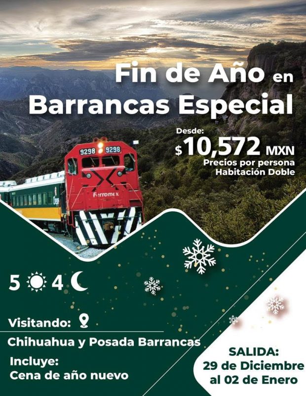 ⛄FIN DE AÑO EN BARRANCAS ESPECIAL⛄ - ELITOURS - Ofertas De Viajes ...